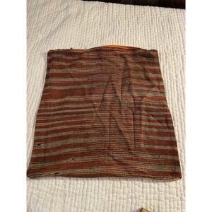 Vintage Original Mid Century Throw Pillow Cover 19" x 19"